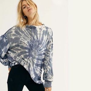 Free People Best Catch Tie Dye Sweater